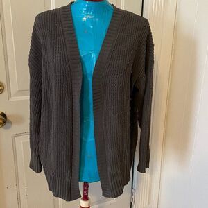 American Eagle Open Front Long Sleeve Cardigan Women Size M